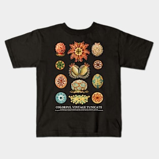 Colorful Vintage Tunicate Set Kids T-Shirt